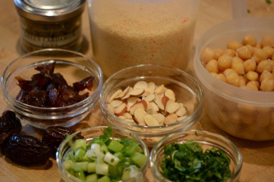 couscous date salad ing