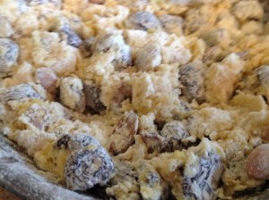 Add egg mixture and stir to mix