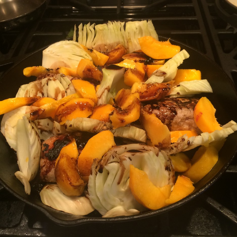 Fennel Peach Pork tenderfloin 2