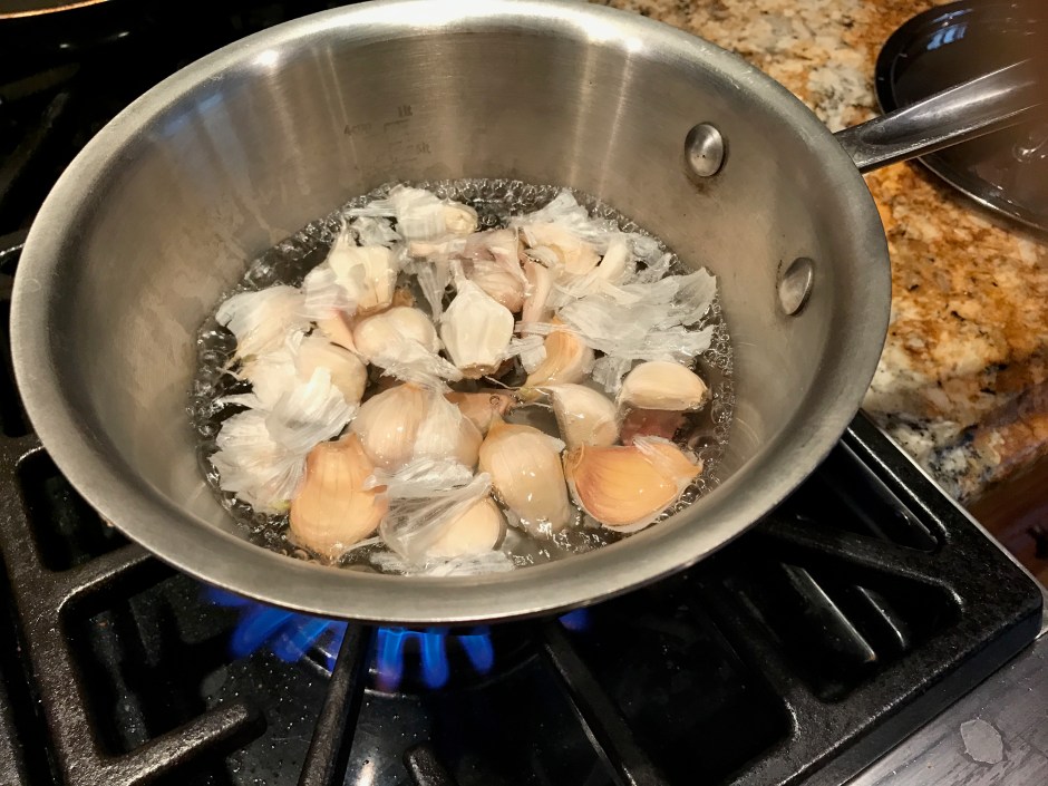 peeling garlic 2